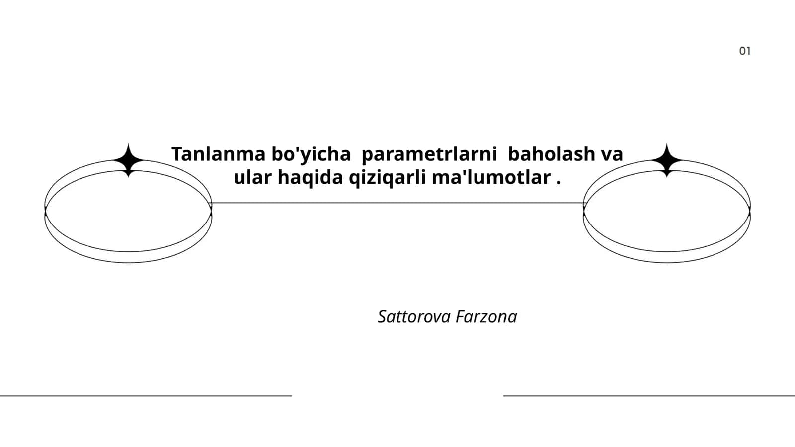 Tanlanma nazariyasi asoslari 1