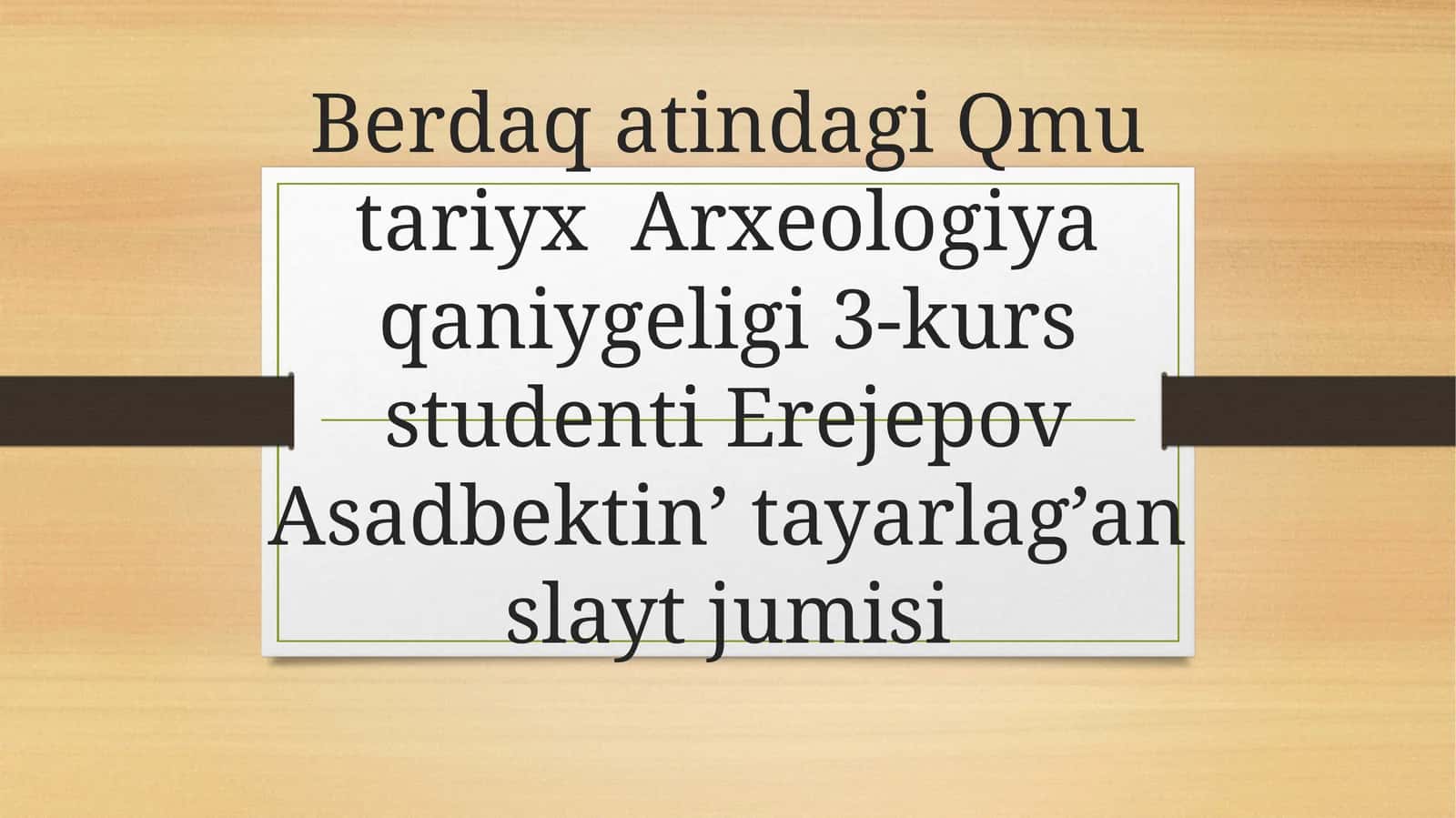Xorezimniñ rawajlang’an orta a’sirlerdegi eski qalalari 1