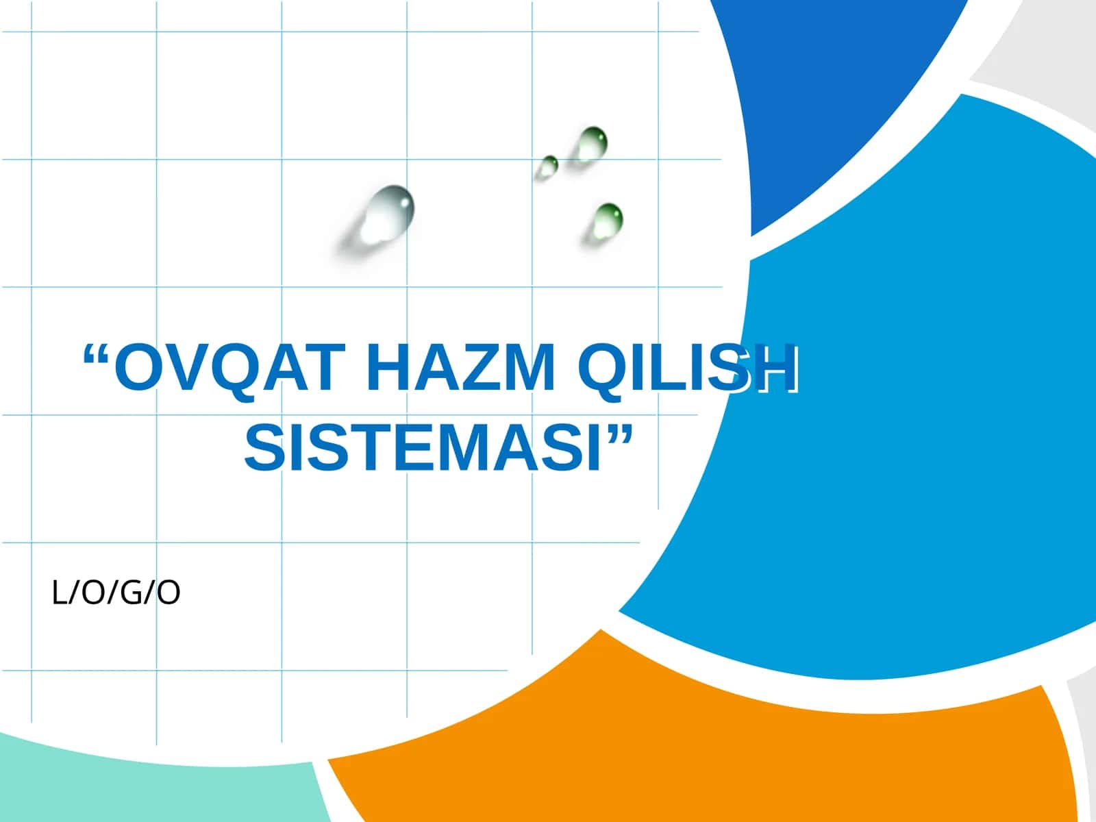 OVQAT HAZM QILISH SISTEMASI 1