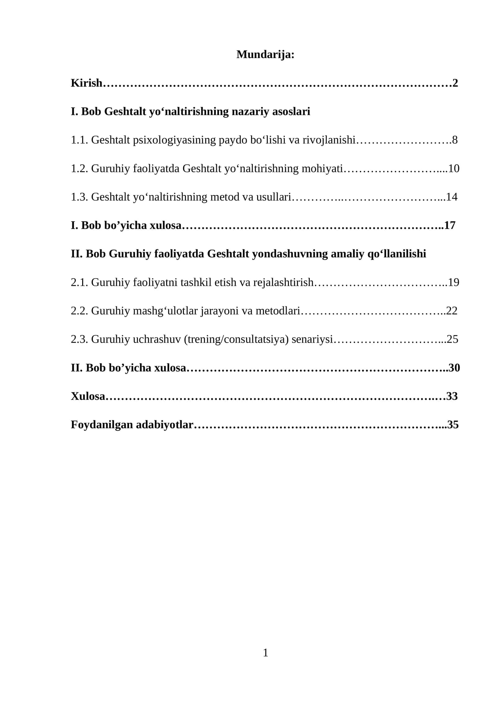 Guruhiy faoliyatda Geshtalt yondashuvning amaliy qo‘llanilishi 1