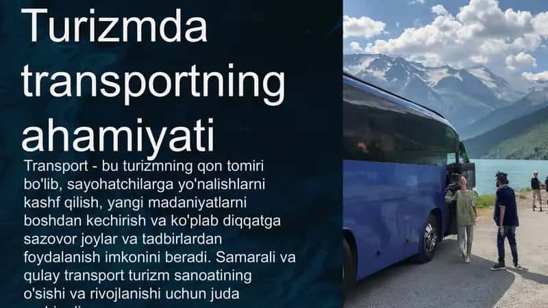 Turizmda transportning ahamiyati 1
