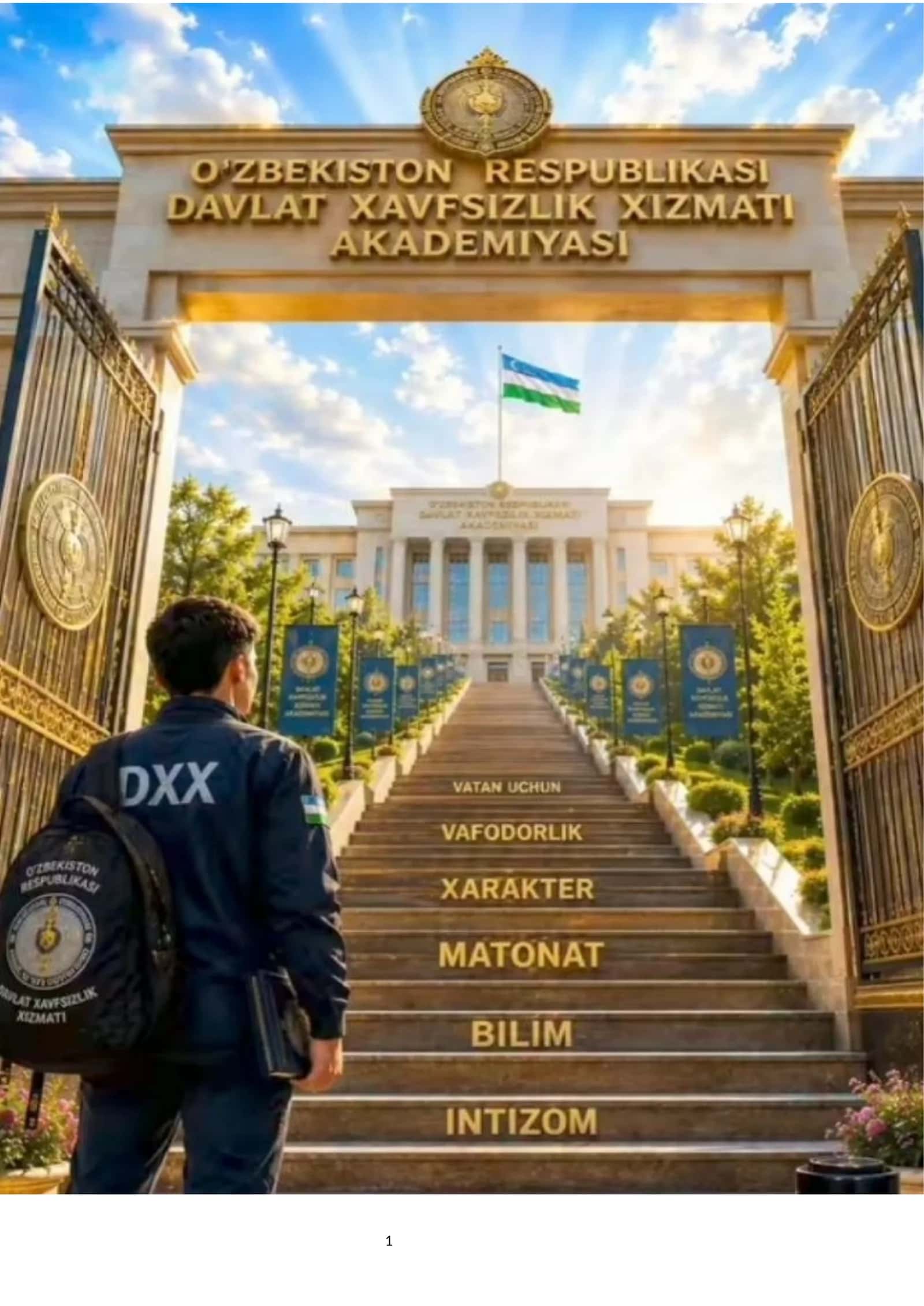 Amir Temur nomidagi O‘zbekiston Respublikasi Davlat Xavfsizlik Xizmati Akademiyasi 1