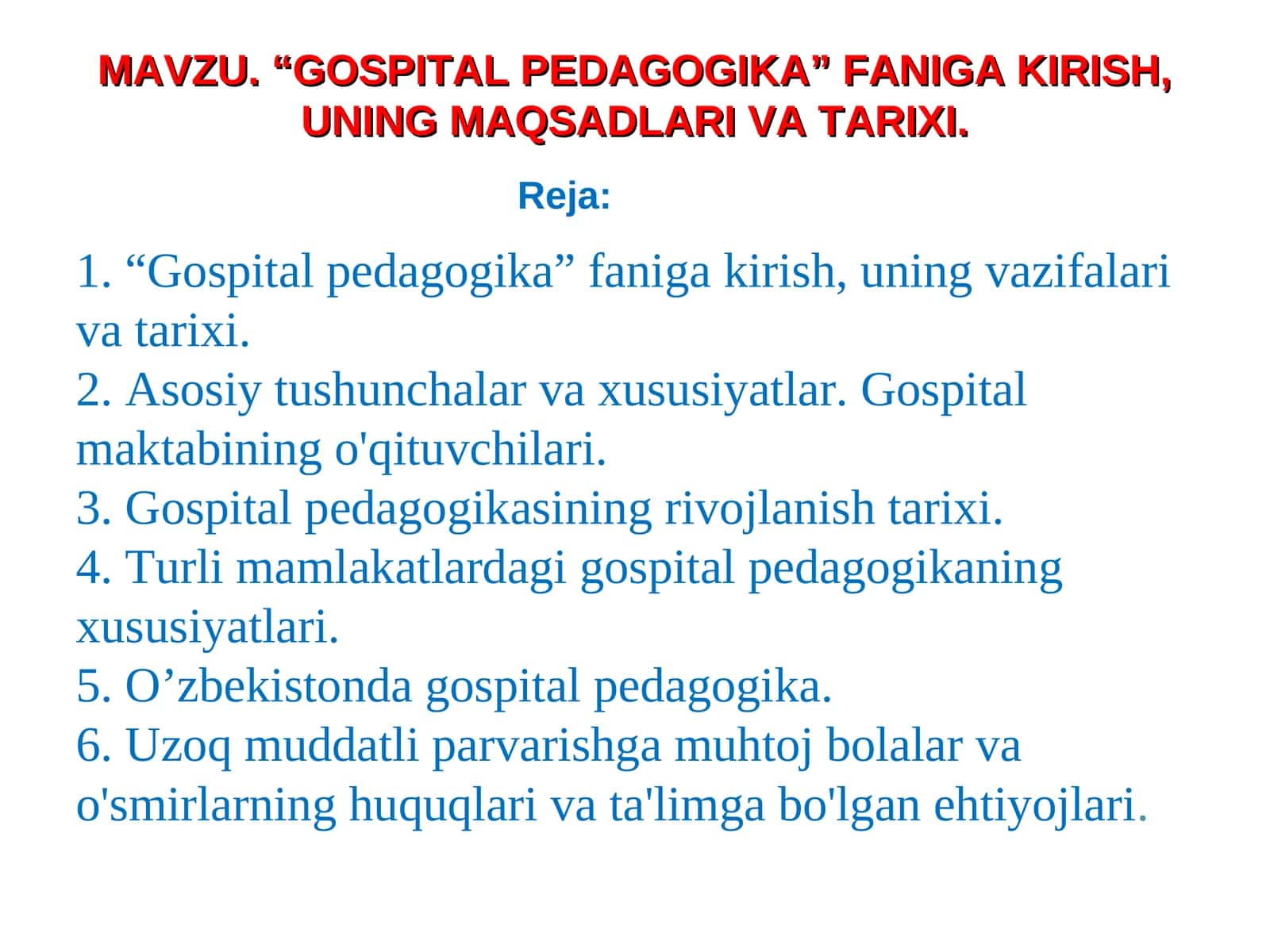 GOSPITAL PEDAGOGIKA 1