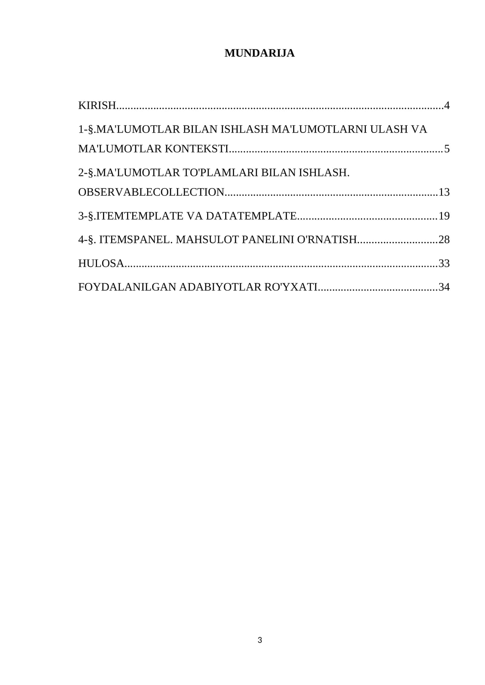 Windows Forms ilovalarini ishlab chiqish ma'ruzalariga oid 1