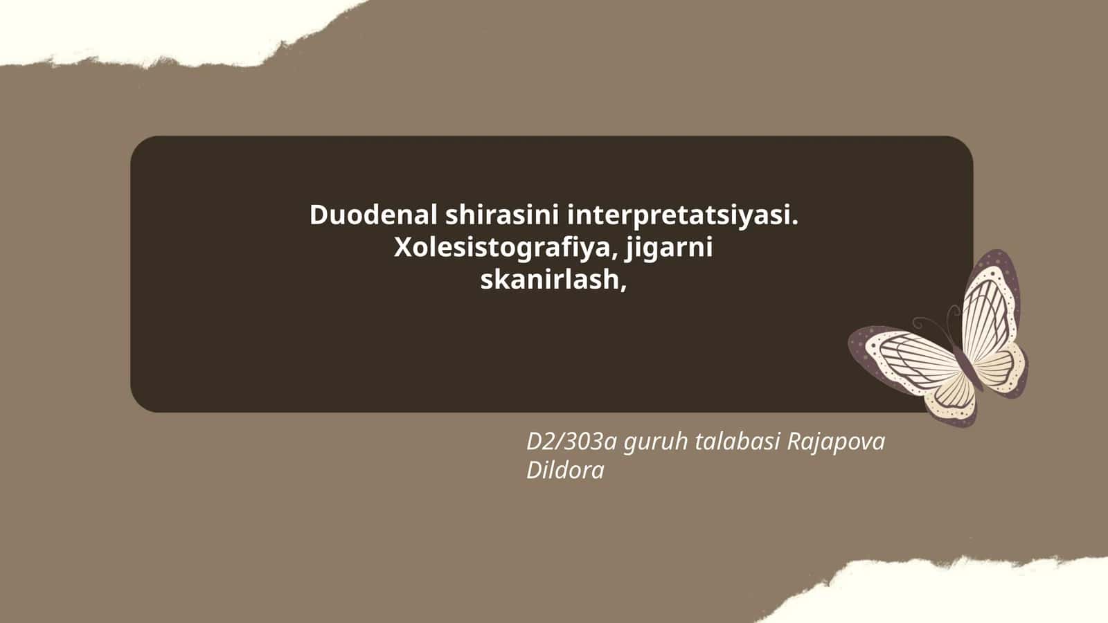 Duodenal shirasini interpretatsiyasi 1