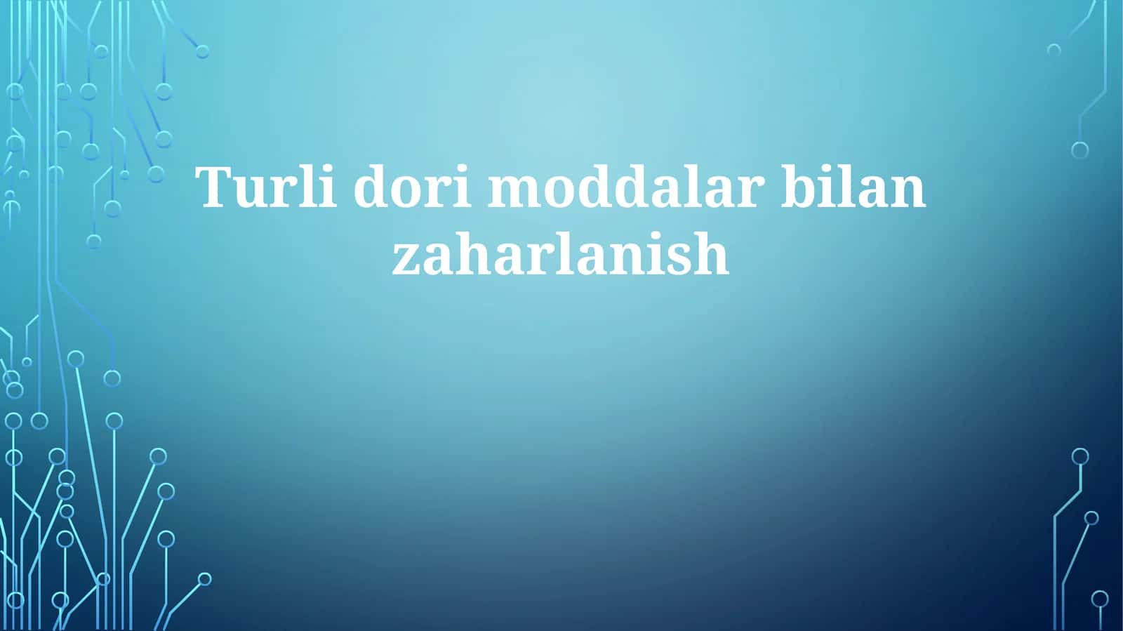 Turlidorimoddalarbilanzaharlanish 1