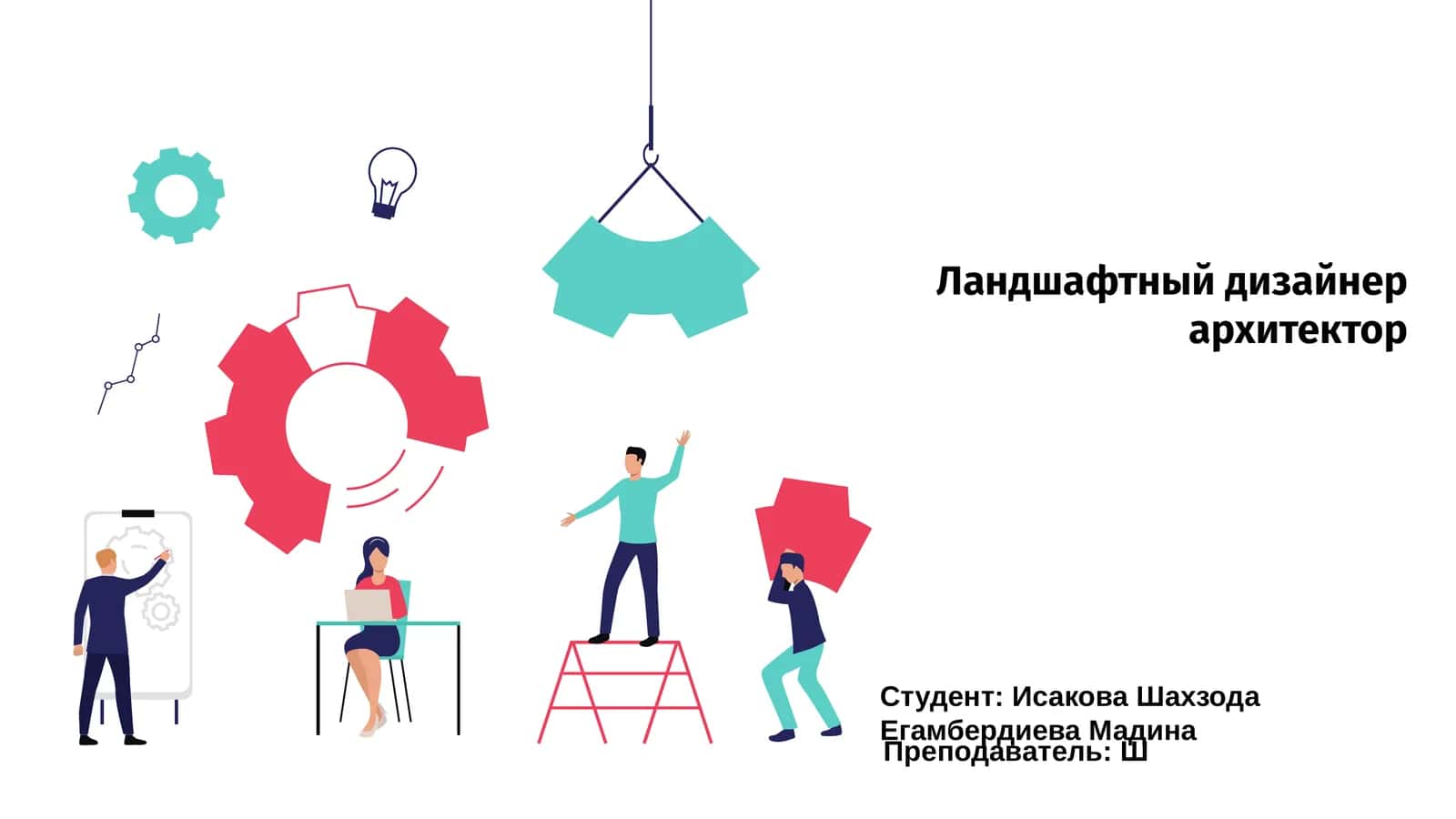 Ландшафтный дизайнер архитектор 1