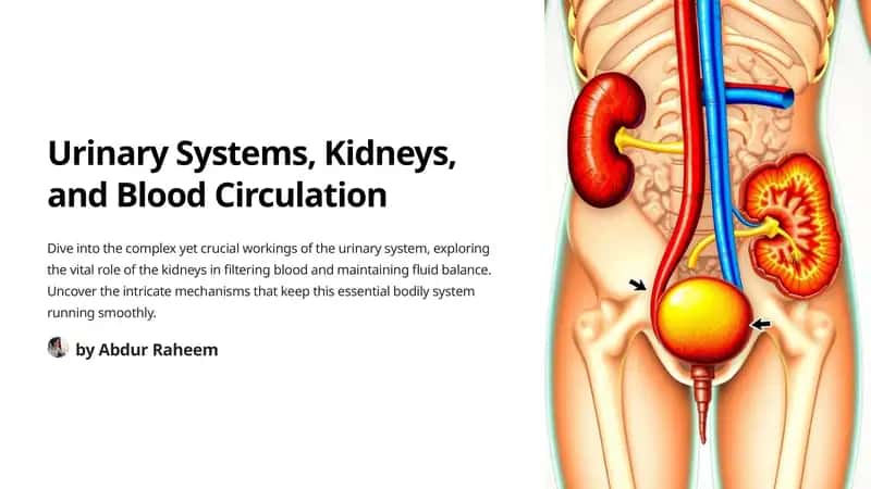 Urinary Systems, Kidneys, and Blood Circulation 1