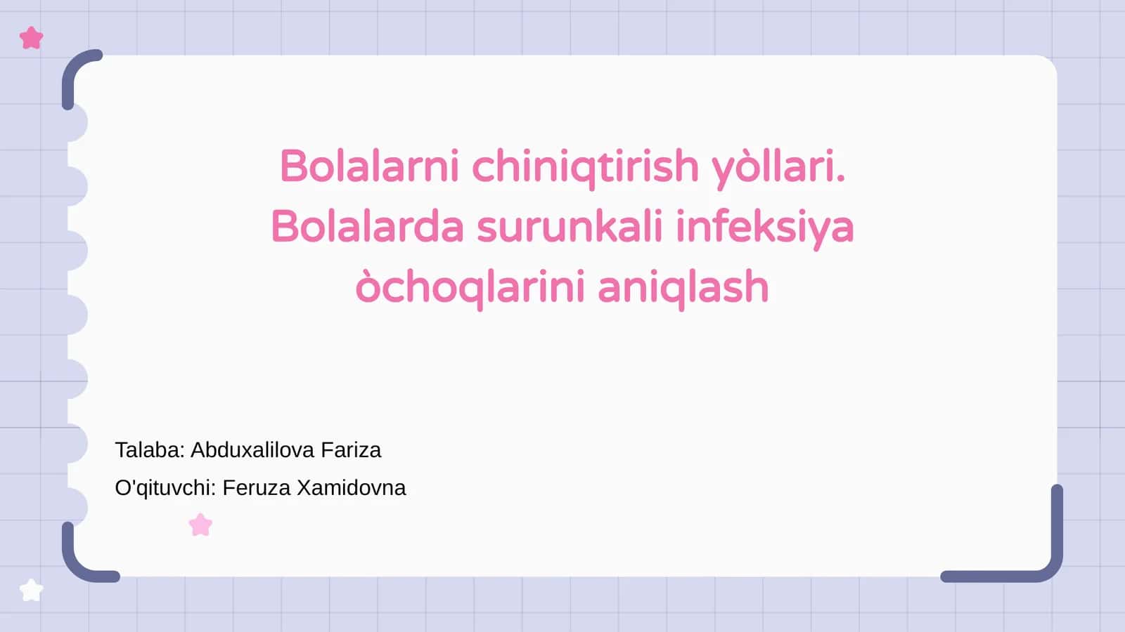 Bolalarni chiniqtirish yòllari 1