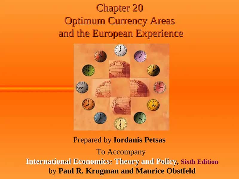 Optimum Currency Areas and the European Experience 1