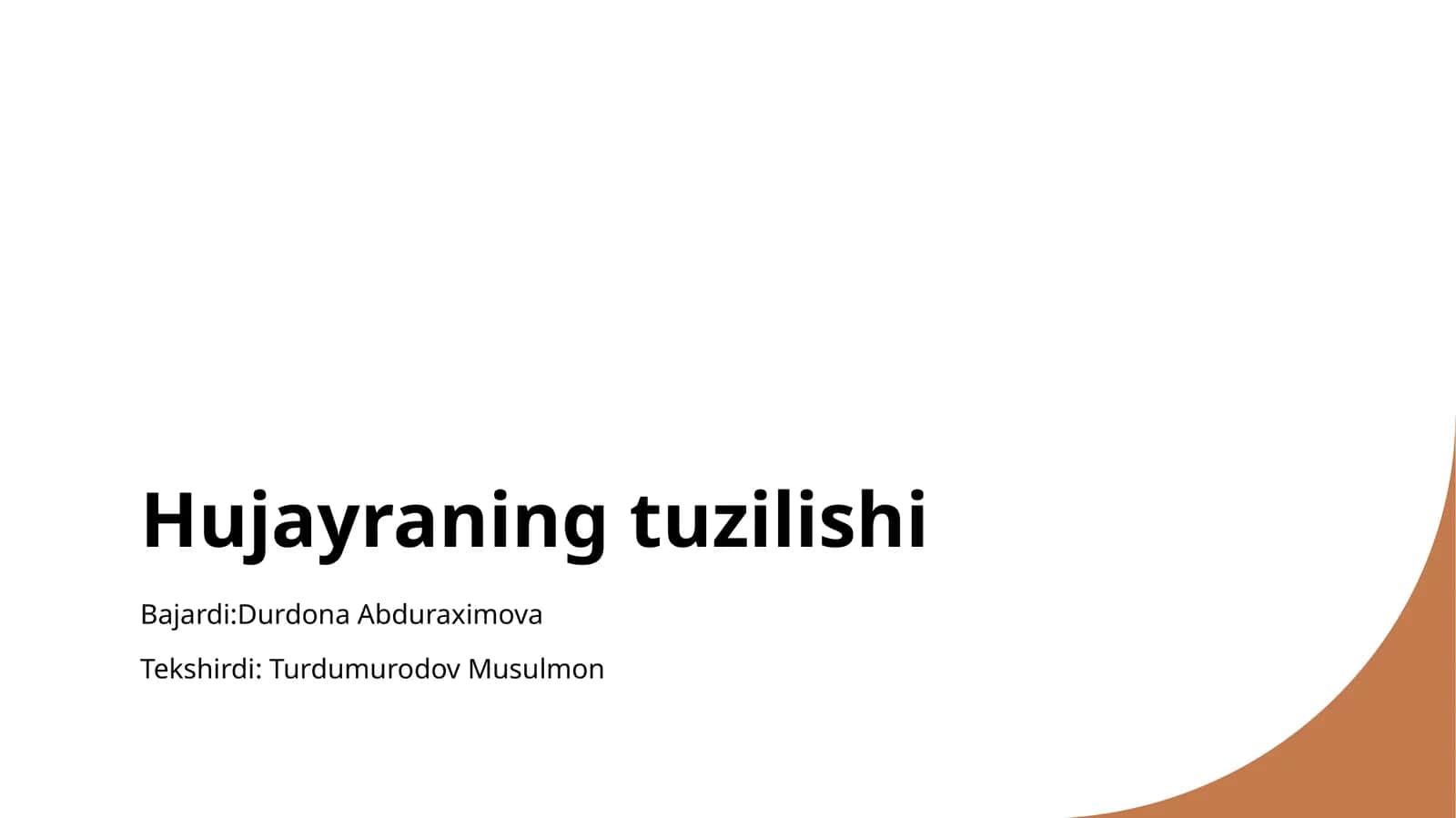 Hujayraningtuzilishi 1