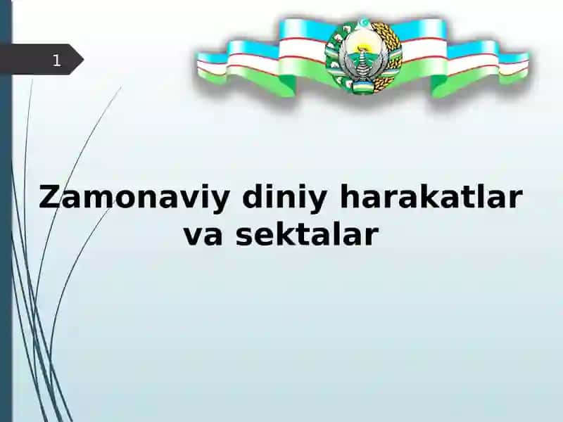 Zamonaviy diniy harakatlar va sektalar