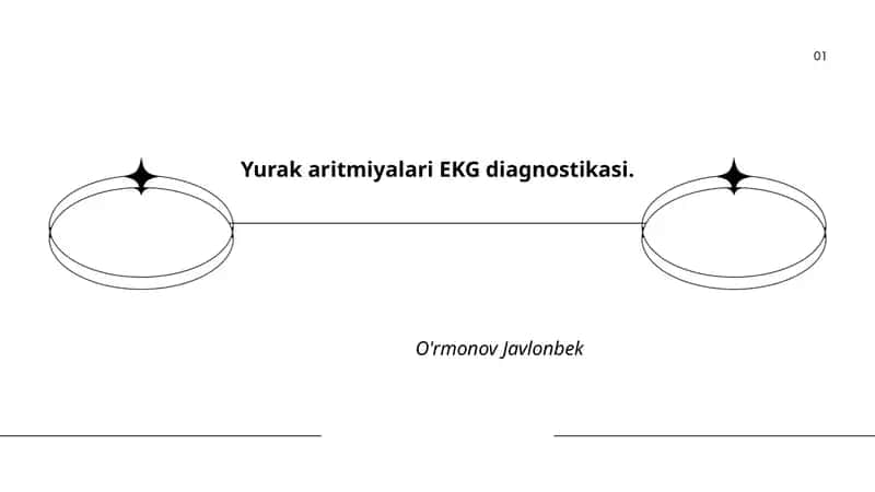 Yurak aritmiyalari EKG diagnostikasi 1