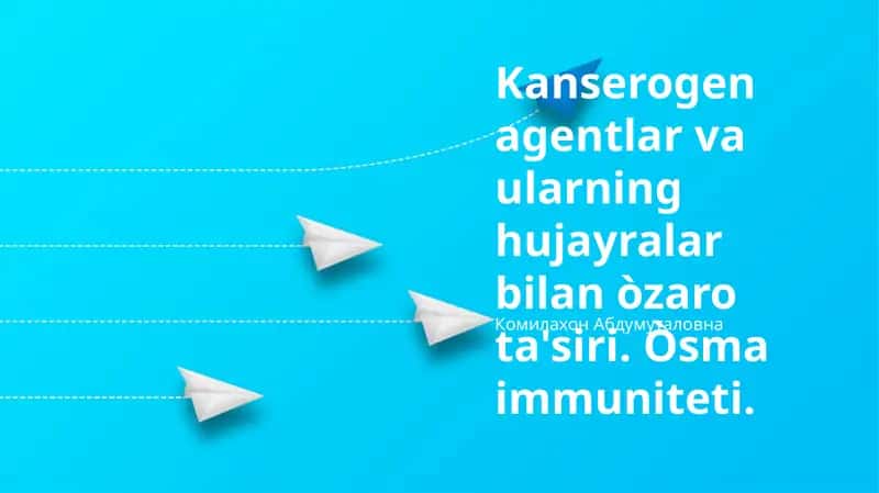 O'sma immuniteti: Immunitetni chetlab o'tish mexanizmlari 1