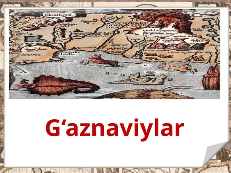 G‘aznaviylar 1