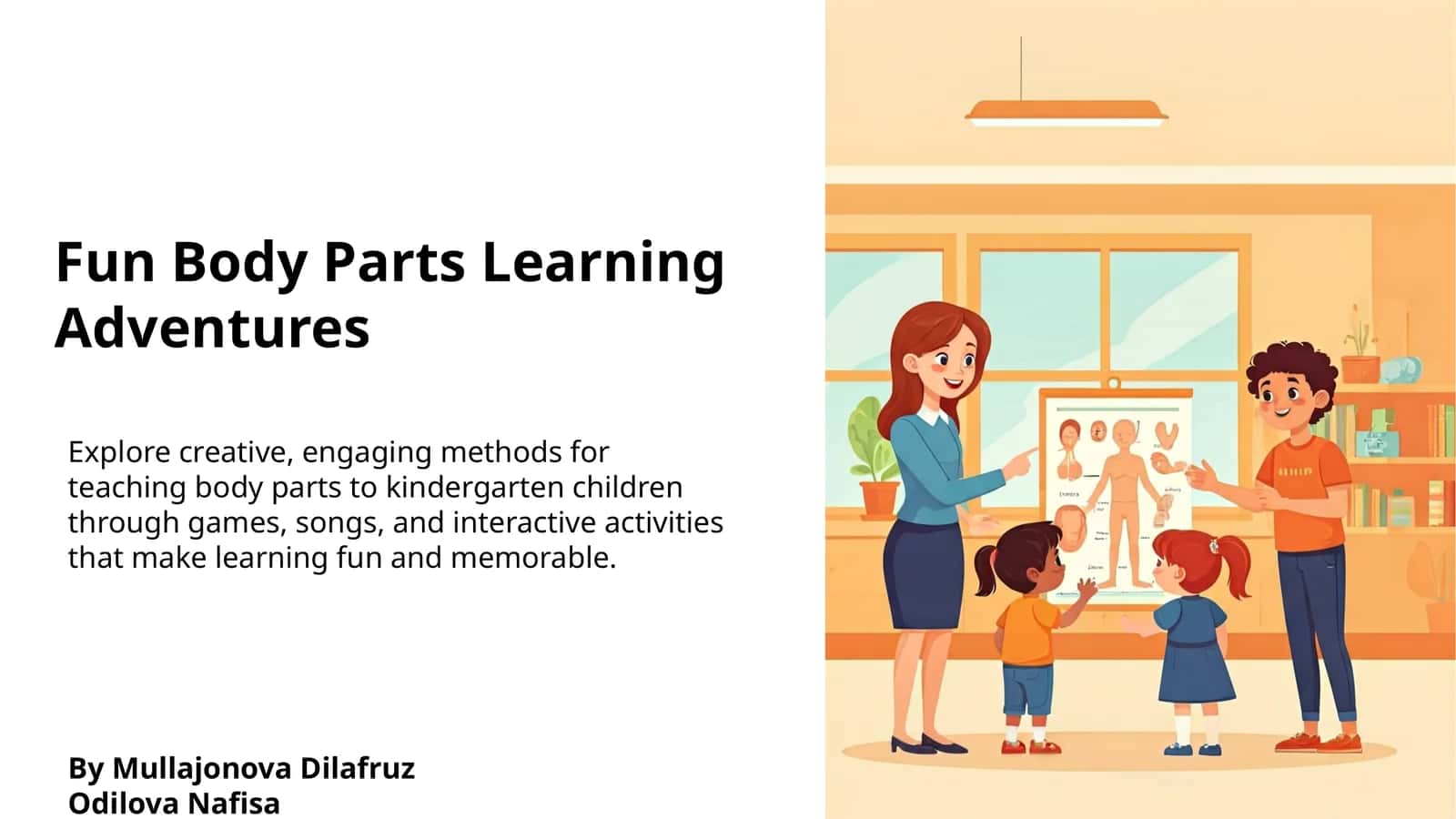 Fun Body Parts Learning Adventures 1
