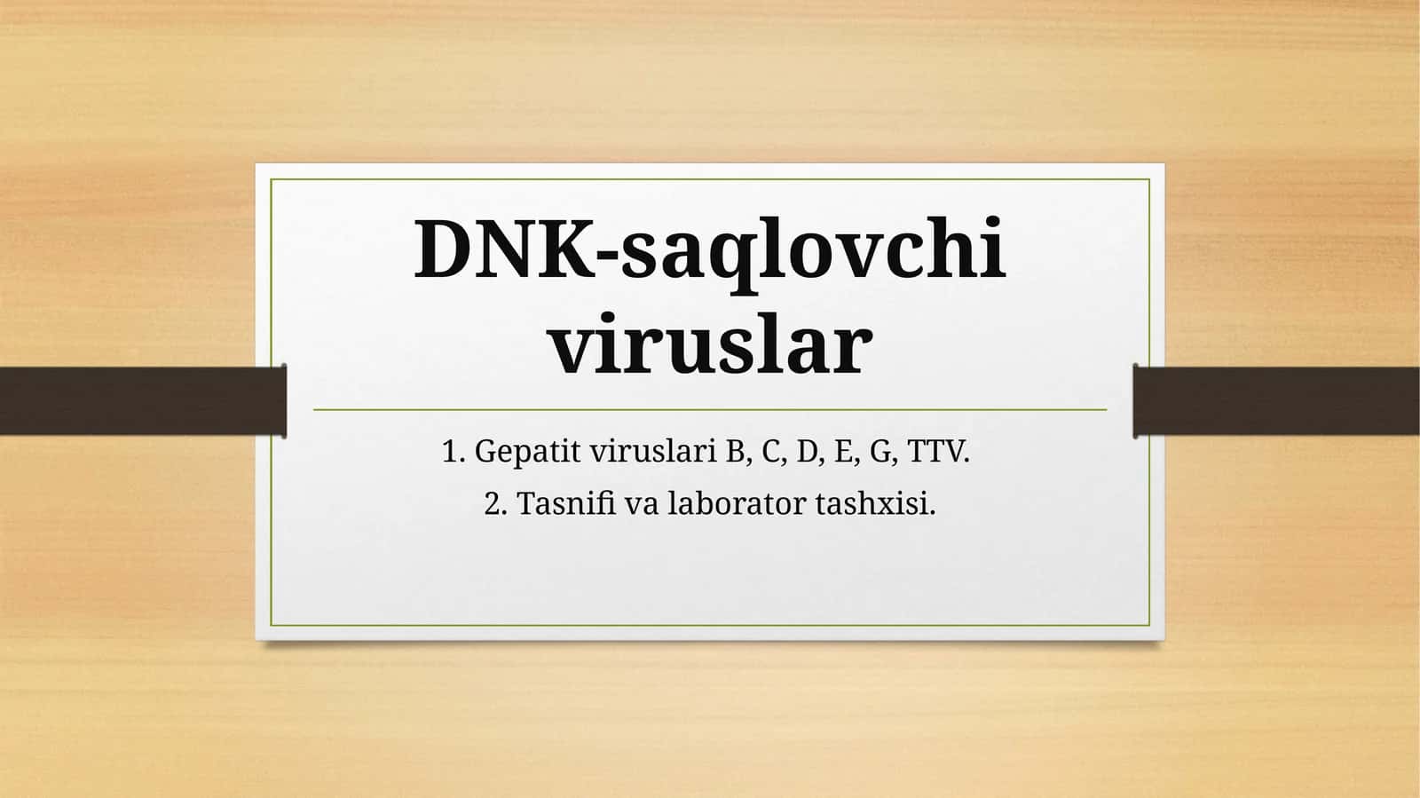 DNK-saqlovchi viruslar 1