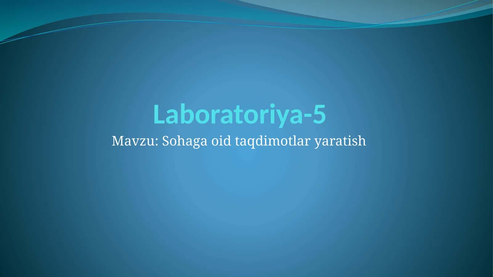 Buxgalteriyaga oid taqdimot 1