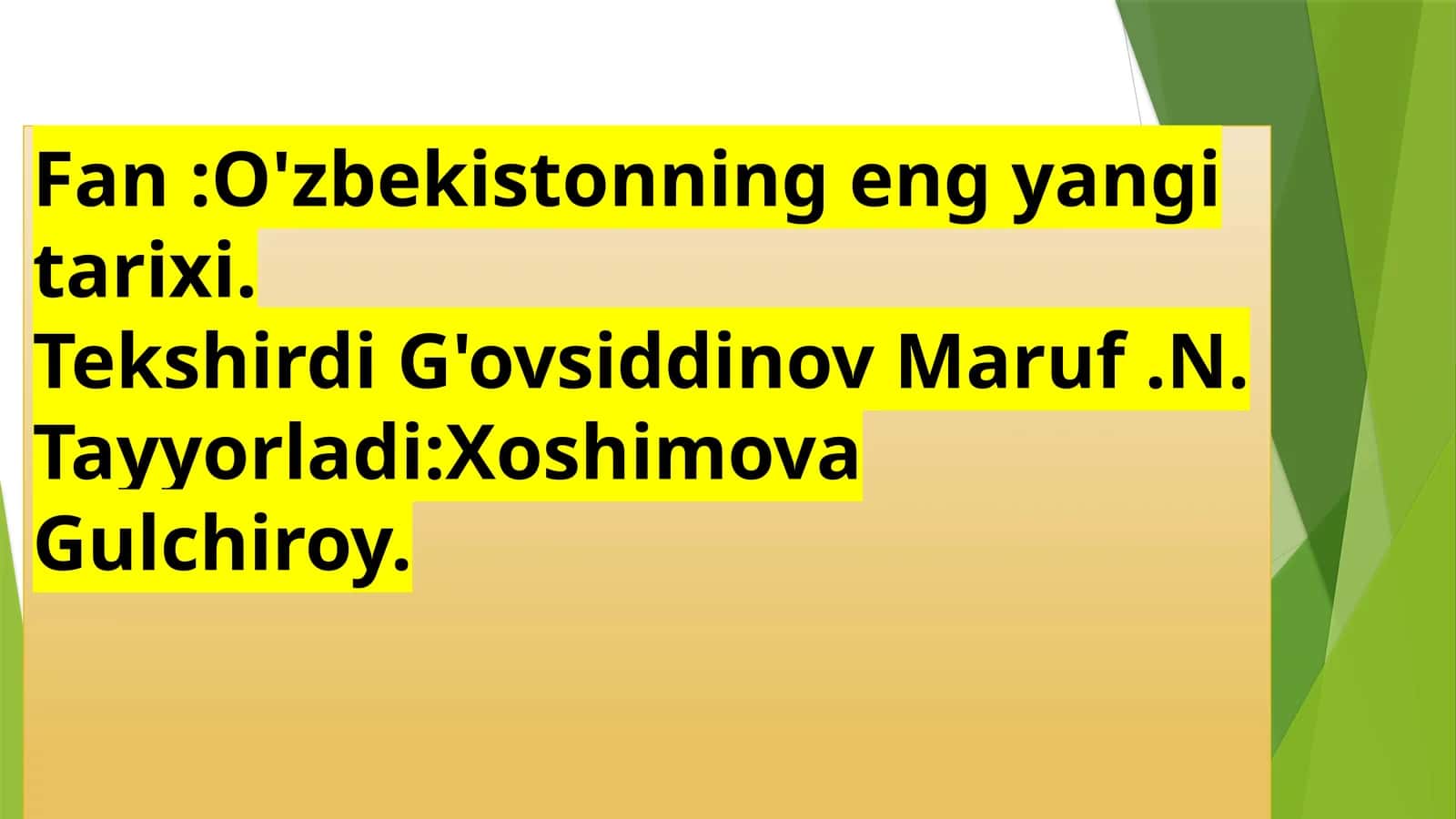 O‘zbekiston Respublikasida ommaviy axborot vositalarining faoliyati (o‘zgarish va muammolar)" 1