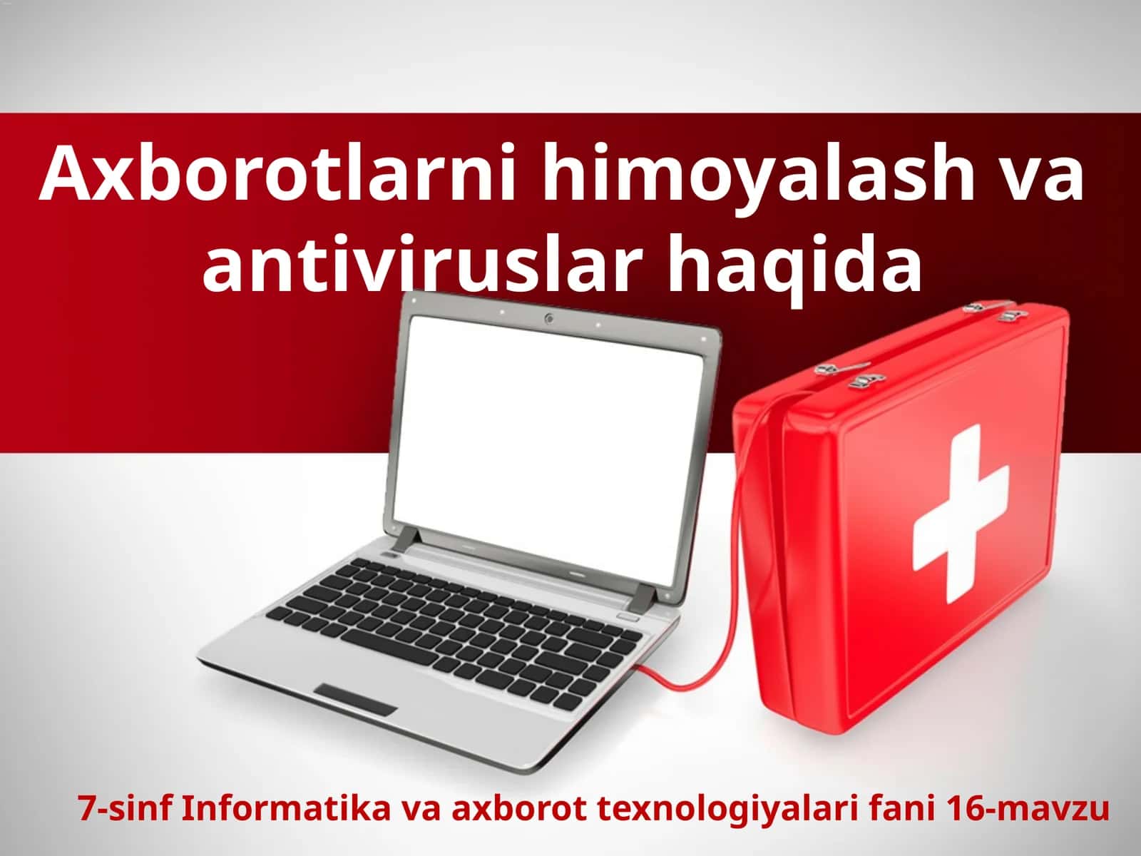 7-sinf Informatika va axborot texnologiyalari fani 16-mavzu 1