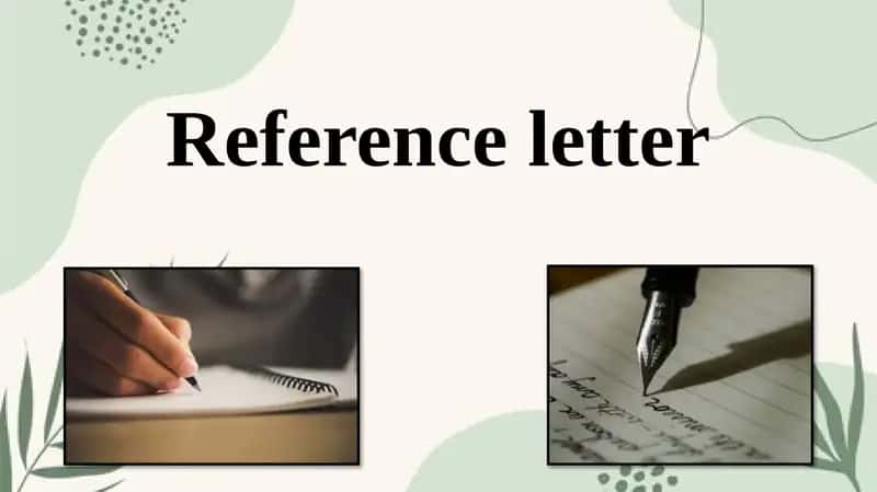 Reference letter 1