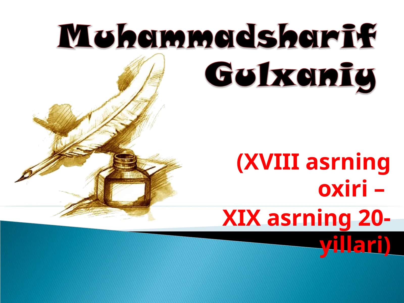 Amir Umarxonning qasidalari 1