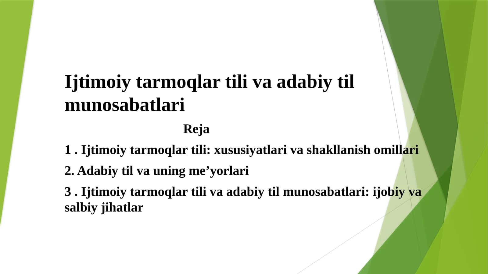 Ijtimoiy tarmoqlar tili va adabiy til munosabatlari 1