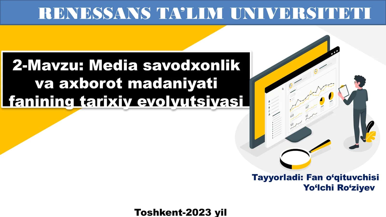Mediasavodxonlik va axborot madaniyatini fanining tarixiy evolyutsiyasi 1