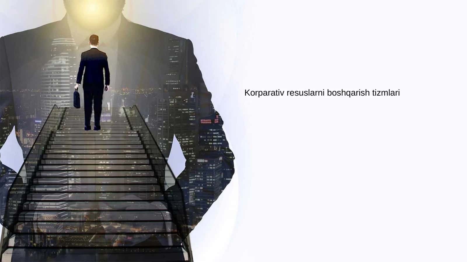Korparativ resuslarni boshqarish tizmlari 1