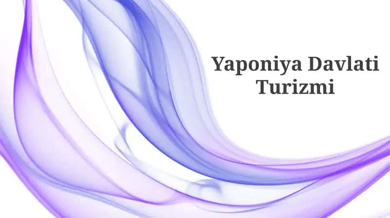 Yaponiya Davlati Turizmi 1