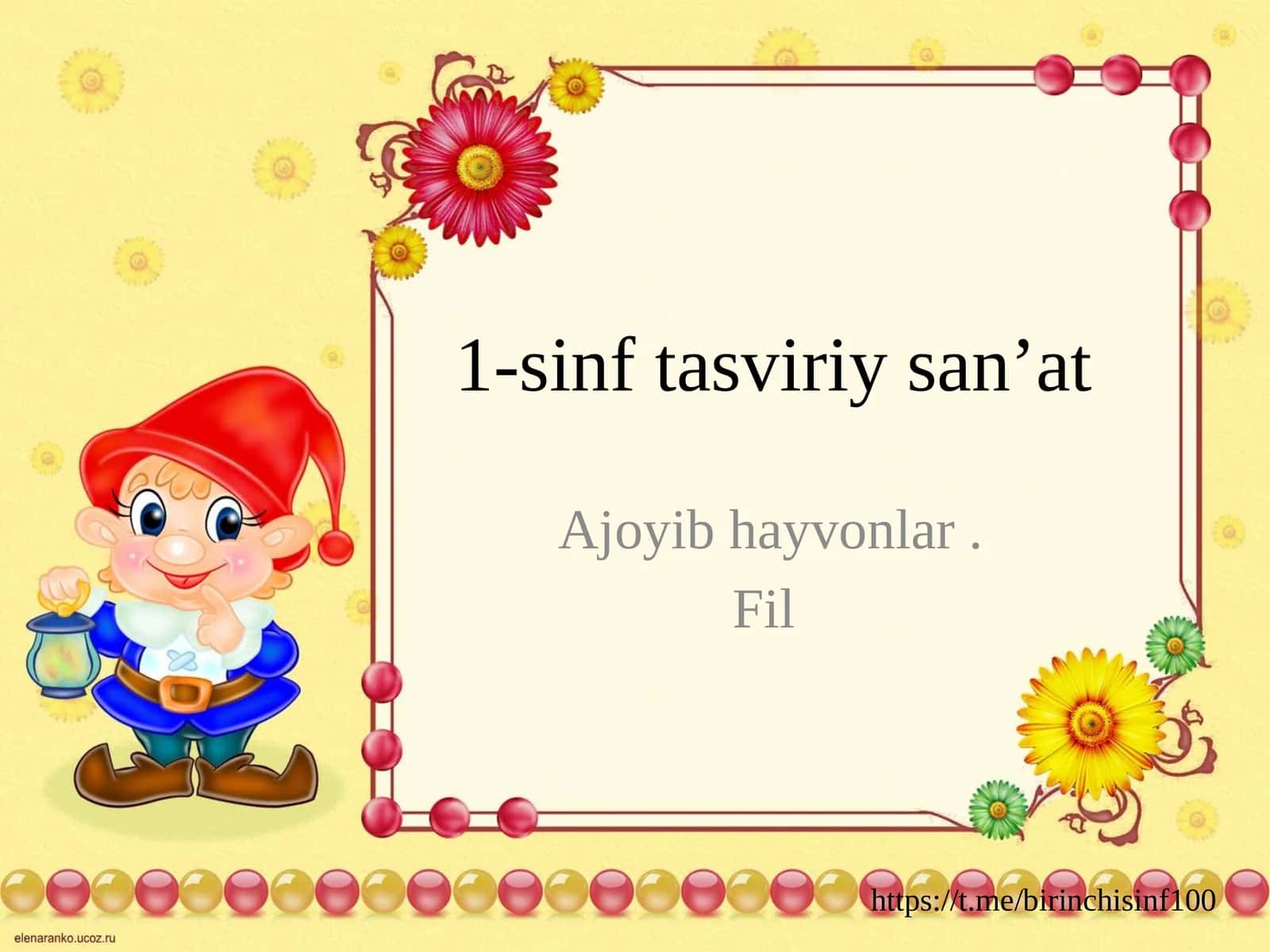 1-sinf tasviriy san’at 1