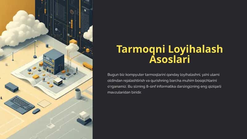 Tarmoqni Loyihalash Asoslari 1