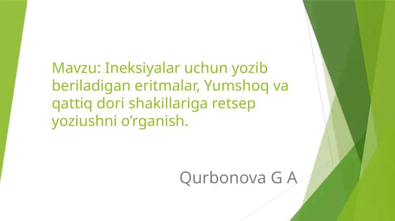 SIRTGA ISHLATILADIGAN ERITMALAR 1