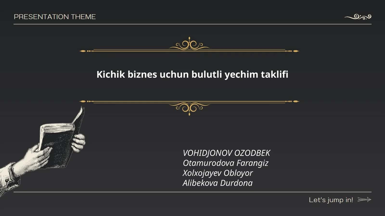 Bulutli hisobot tizimlari 1