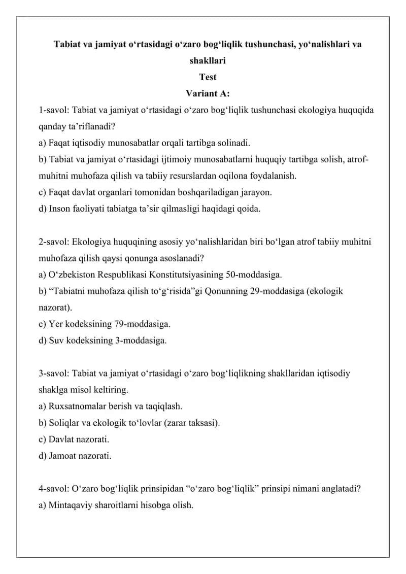 Ekologiya huquqi 1