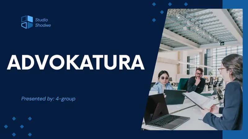 Advokatura. 1