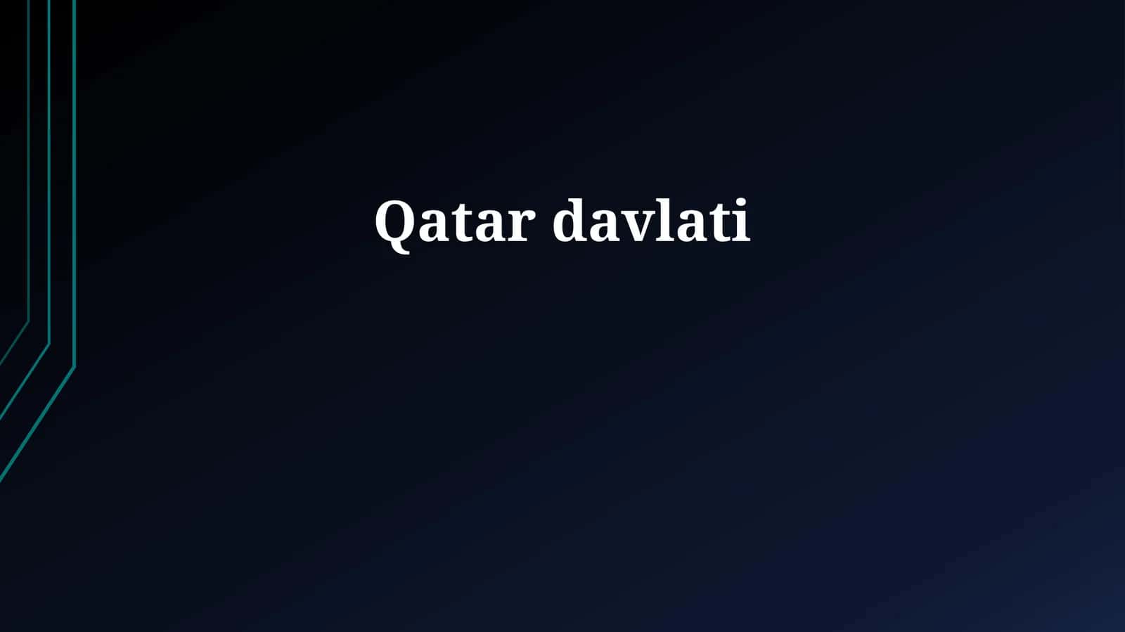 Qatar davlati 1