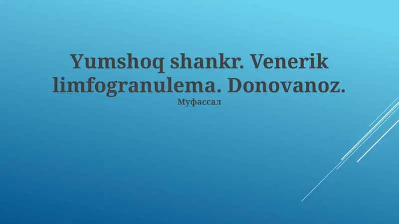 Venerik limfogranulema 1