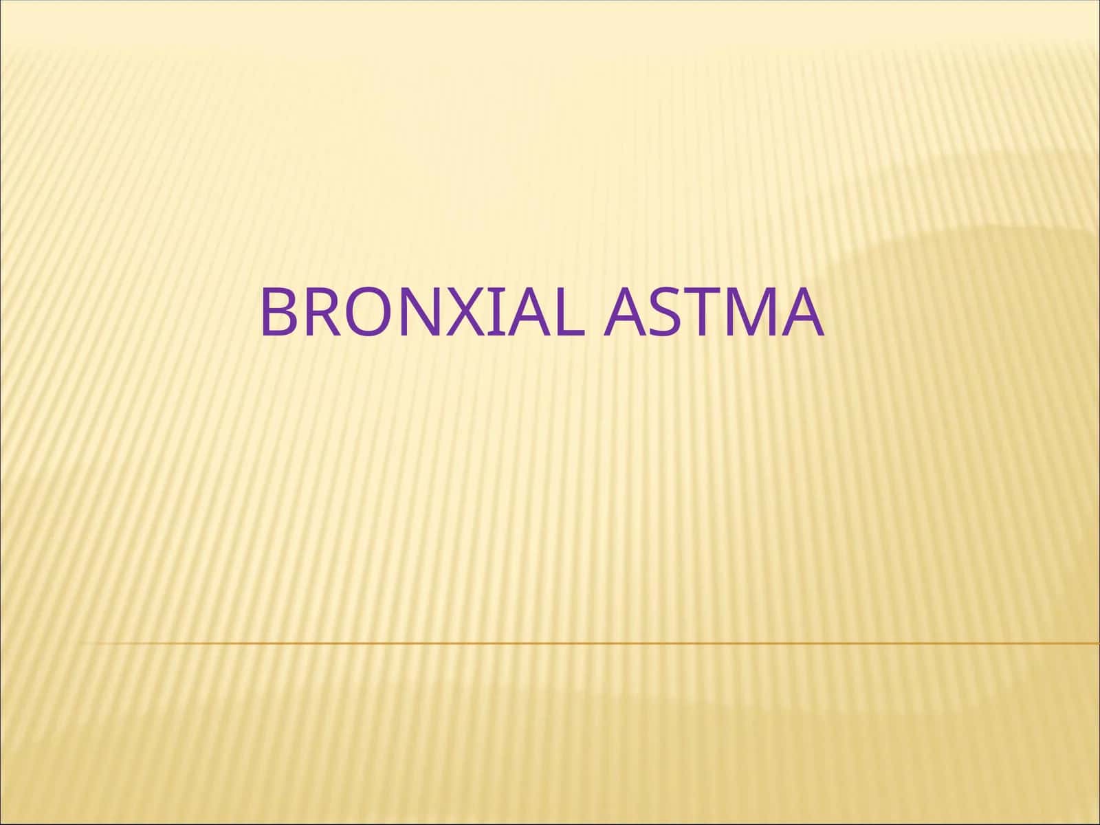 BRONXIAL ASTMA 1