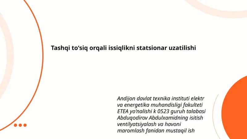 Isitish ventilyatsiyalash va havoni maromlash 1