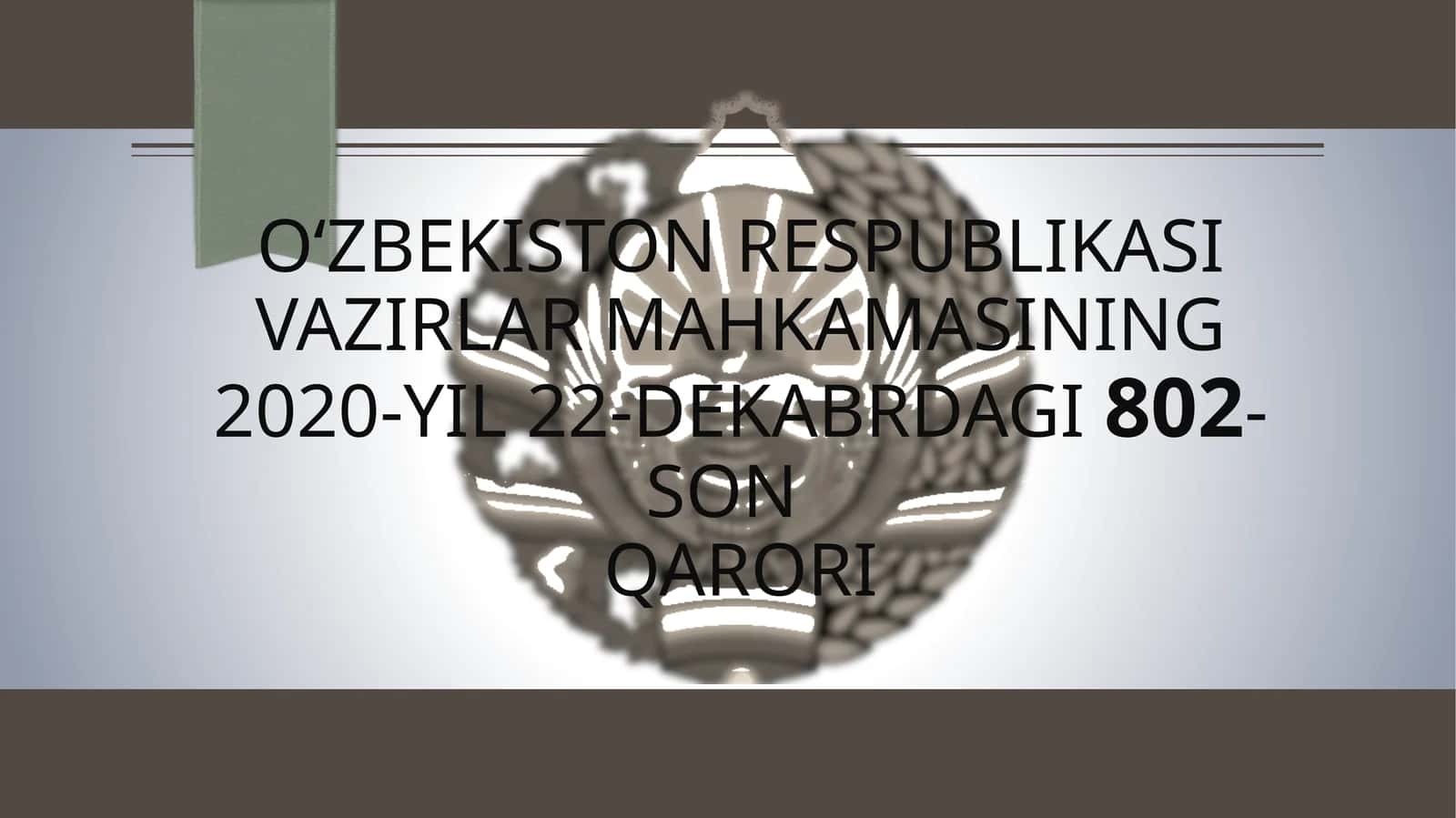 Maktabgacha Ta’lim va Tarbiya Davlat Standarti 1