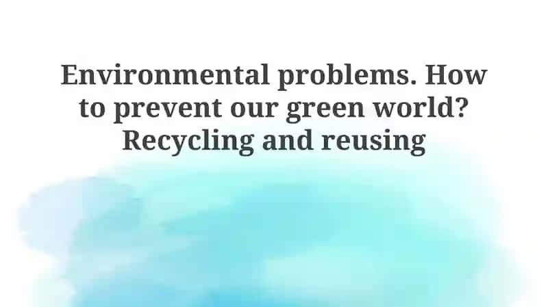 Understanding Environmental Threats