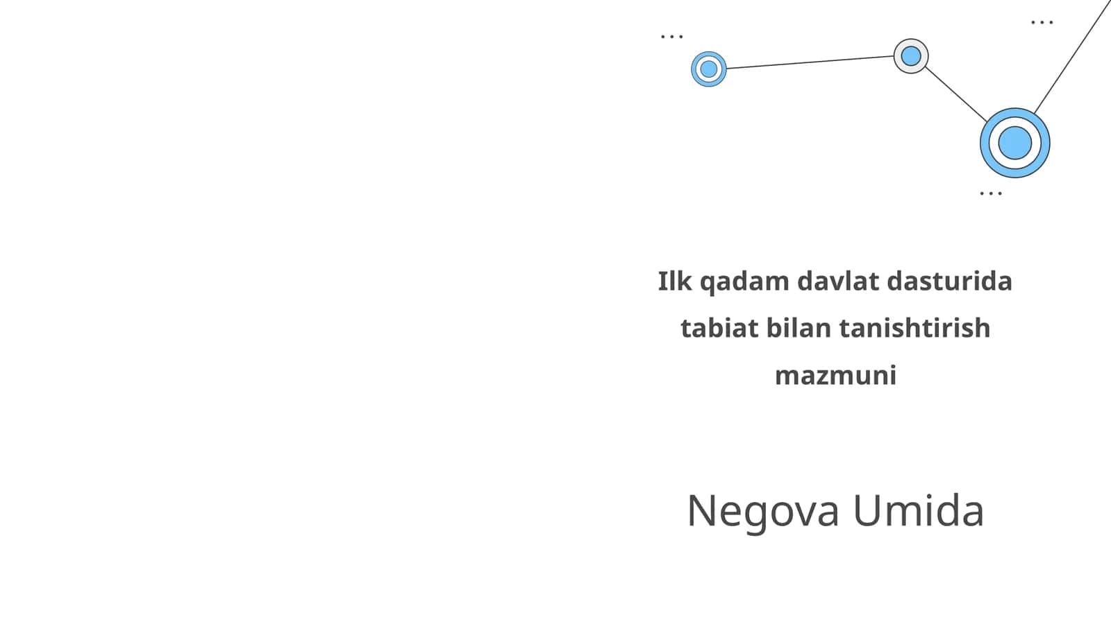 Ilk qadam davlat dasturida tabiat bilan tanishtirish mazmuni 1