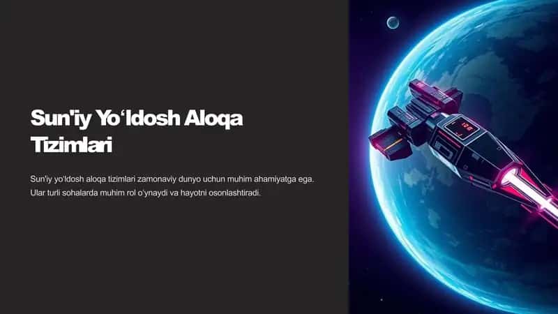 Sun'iy yoʻldosh aloqa tizimlari 1