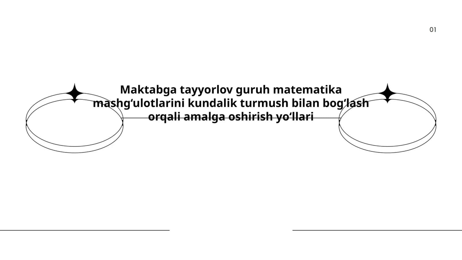 Kundalik matematika mashg'ulotlari 1
