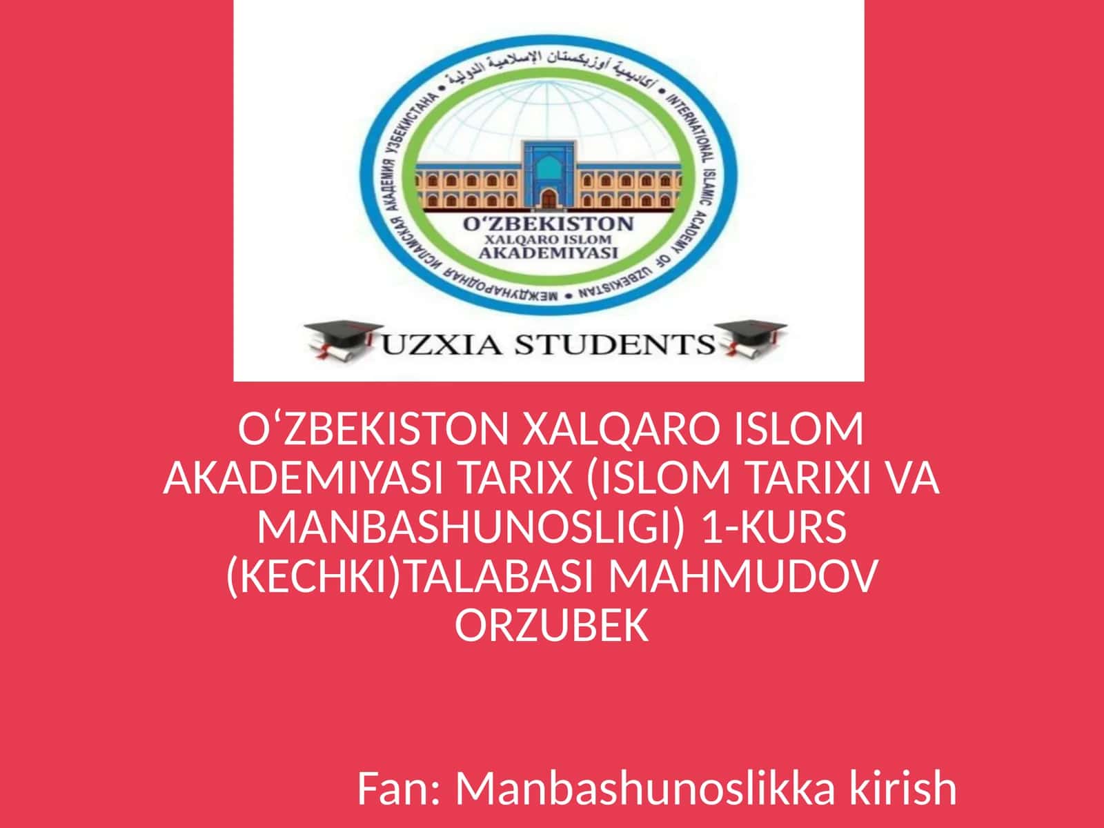 V.V. Bartoldning markaziy osiyotarixiga oid ilmiy meroslar 1