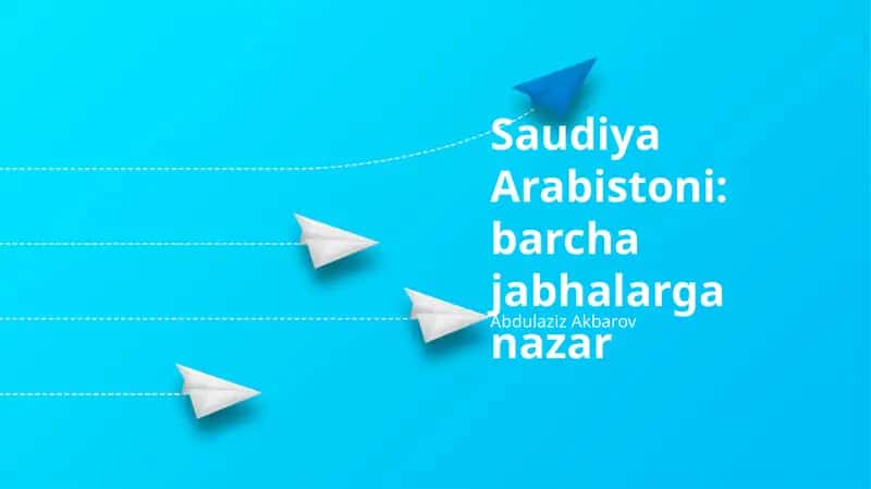 Saudiya Arabistoni: barcha jabhalarga nazar 1