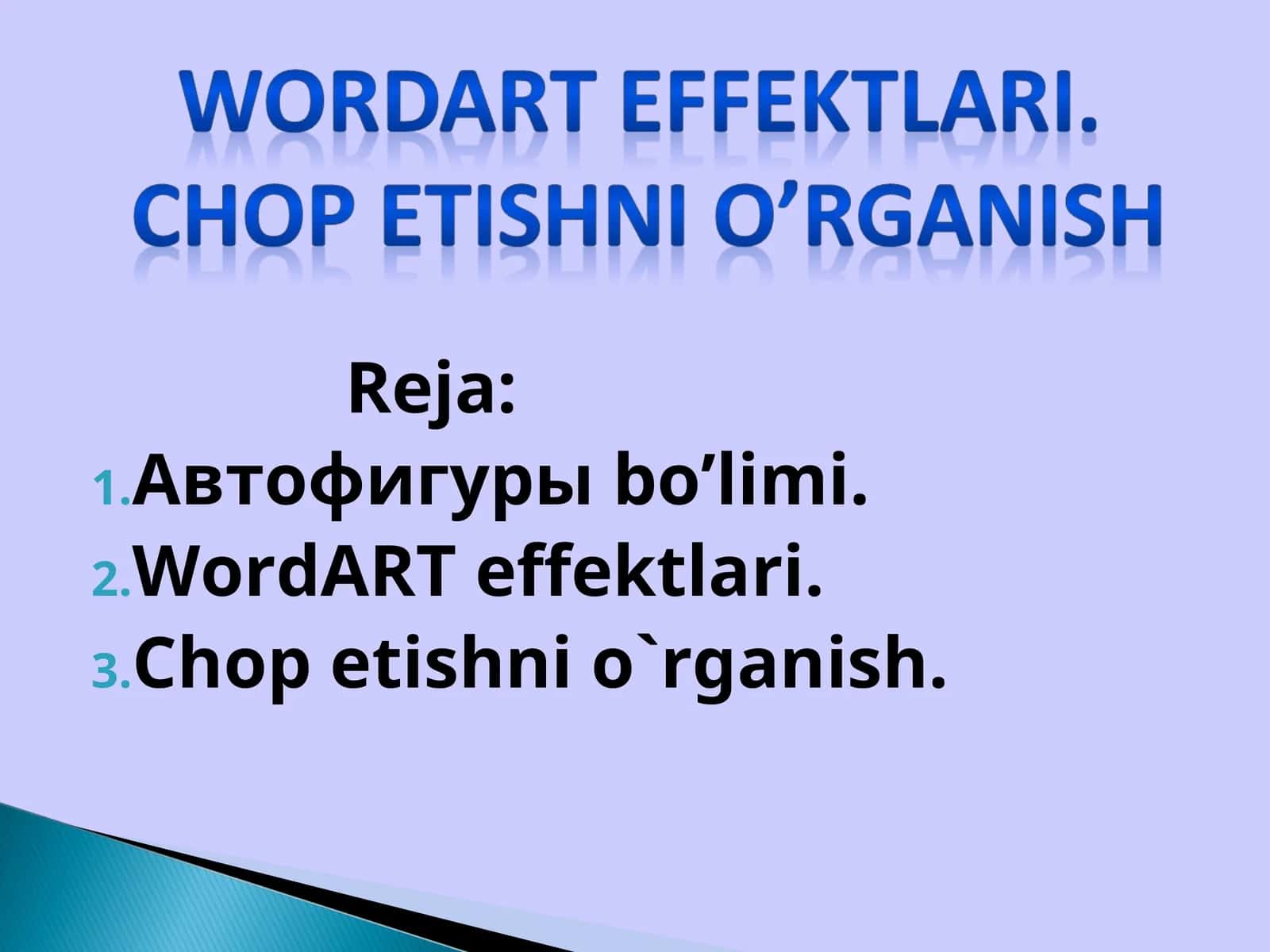 Avtofiguri (Avtoshakllar) 1