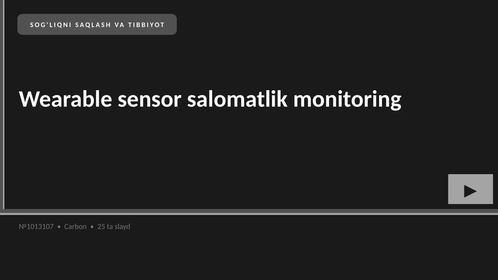 Wearable sensor salomatlik monitoring 1
