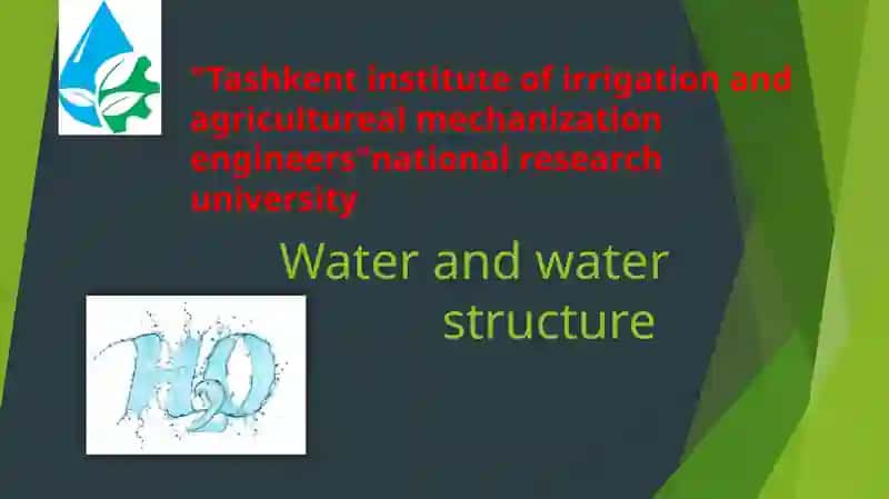 Water and Water Structure